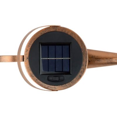 Image showing 7 th Moonelit Creations Solar Watering Can Landscape LED Light