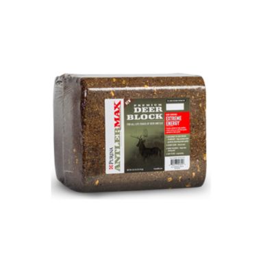 Purina AntlerMax Deer Block with Climate Guard, 33 lb. Block