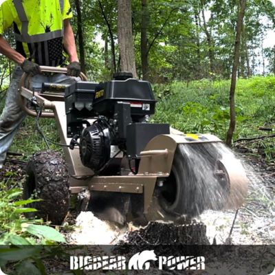 Image showing  Double Down 15HP Stump Grinder