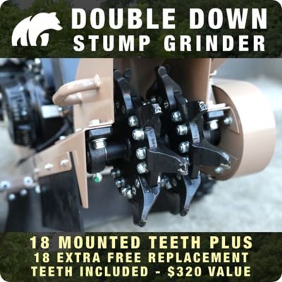 Image showing  Double Down 15HP Stump Grinder