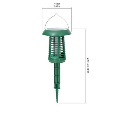 Image showing  Solar Bug Zapper Insect Killer