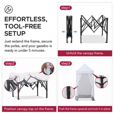 Image showing 6 th Sunjoy Outdoor Pop Up Gazebo