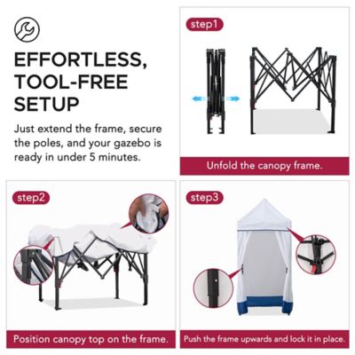 Image showing 5 th Sunjoy Outdoor Pop Up Gazebo