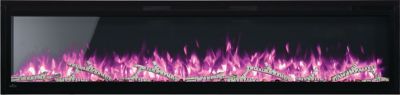 Image showing 5 th Napoleon Entice 72 Wall-Hanging Electric Fireplace