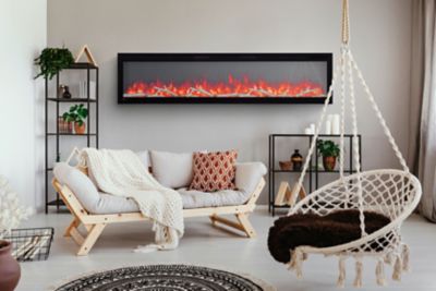 Image showing  Entice 42 Wall-Hanging Electric Fireplace