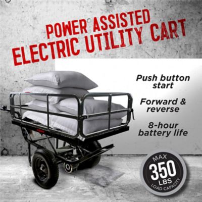 Image showing  Electric Powered Utility Cart with Folding/Removable Sides