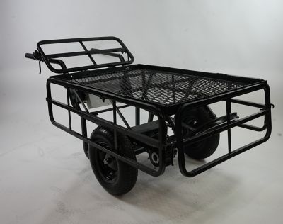 Image showing  Electric Powered Utility Cart with Folding/Removable Sides