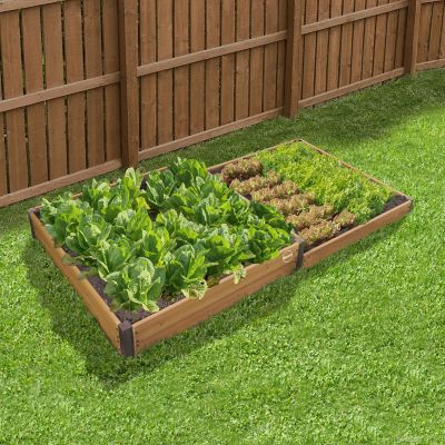 Image showing 9 th Miracle-Gro Wood 4 x 8ft. 2-Tier Raised Garden Bed
