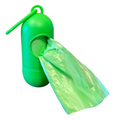 Image showing  50 Rolls (1000 bags) Standard Size Dog Waste Bags with 2 Leash Clip Dispensers