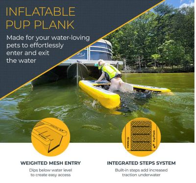 Image showing  Pup Plank Mini Pet Ramp, 30lbs, 33424