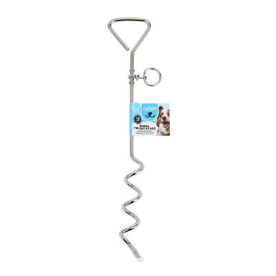 Carlson Pet Products Triangle Screw Stake