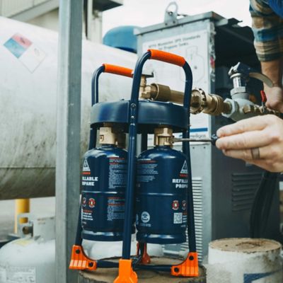 Image showing  TapRack 4 Refillable Propane System