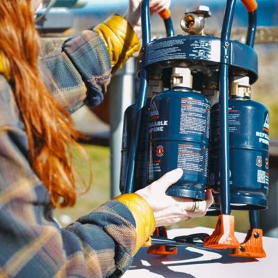 Image showing  TapRack 4 Refillable Propane System