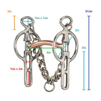 Image showing  Mullen Copper Mouth Liverpool Bit