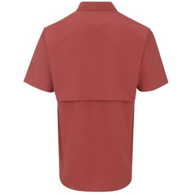 Image showing 1 th Blue Mountain Men's Fishing Short-Sleeve Button-Down Shirt