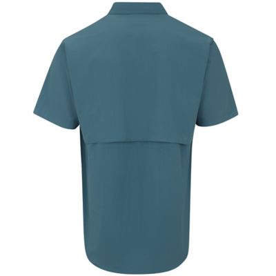 Image showing  Men's Fishing Short-Sleeve Button-Down Shirt