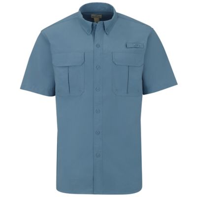 Image showing  Men's Fishing Short-Sleeve Button-Down Shirt