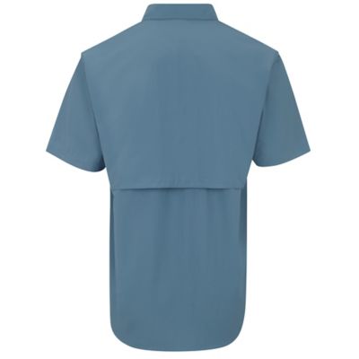 Image showing 1 th Blue Mountain Men's Fishing Short-Sleeve Button-Down Shirt