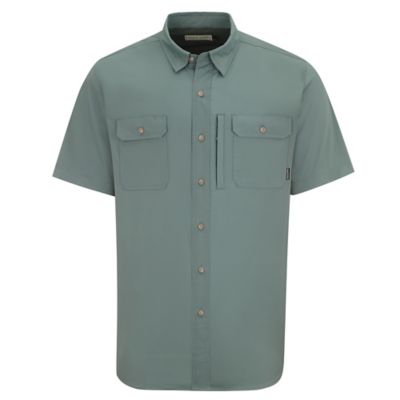 Field & Stream Men's Patterned Short-Sleeve Button-Down Outdoorsman Shirt