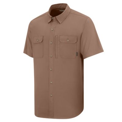 Image showing  Men's Printed Short Sleeve Pearl Snap Outdoorsman Shirt