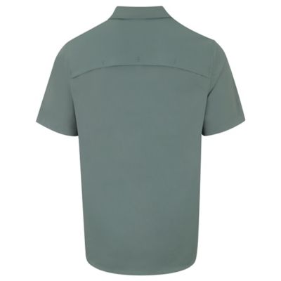 Image showing Field & Stream Men's Patterned Short-Sleeve Button-Down Outdoorsman Shirt