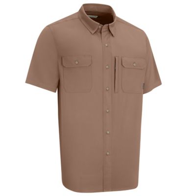 Image showing Field & Stream Men's Patterned Short-Sleeve Button-Down Outdoorsman Shirt