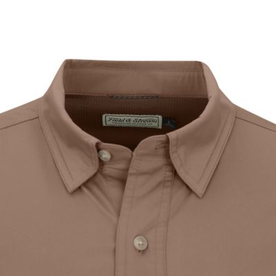 Image showing Field & Stream Men's Patterned Short-Sleeve Button-Down Outdoorsman Shirt