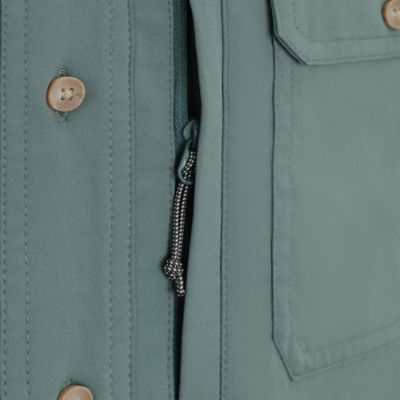 Image showing 5 th Field & Stream Men's Patterned Short-Sleeve Button-Down Outdoorsman Shirt