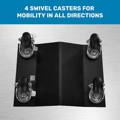 Image showing  2,500 lb. Capacity Professional Steel Vehicle Dollies, 2 pk.