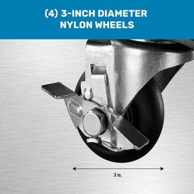 Image showing 5 th Traveller 2,500 lb. Capacity Professional Steel Vehicle Dollies, 2 pk.