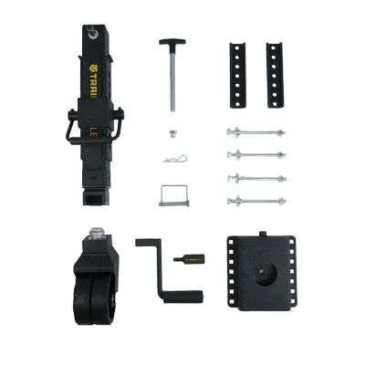 Image showing 8 th Trailer Valet Trailer Drill Jack - Heavy-Duty, Adjustable, and Drill-Powered for Easy Trailer Lifting