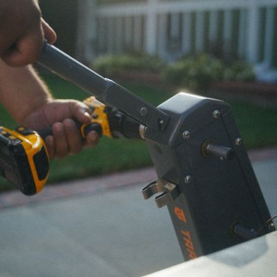 Image showing  Trailer Dolly 5,000 lb. Trailer Mover with Built-in Tongue Jack with TVDA