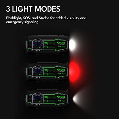 Image showing  2000A 12V Portable Jump Starter