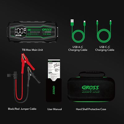 Image showing 7 th CAROSS 2000A 12V Portable Jump Starter