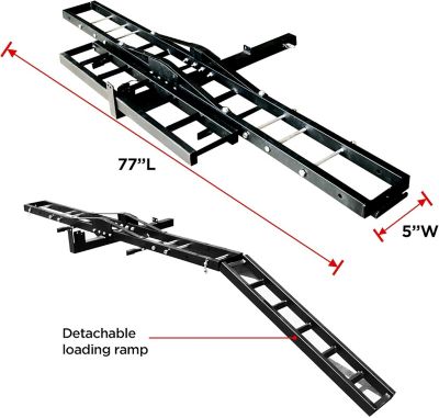 Image showing 5 th Rockland Steel Motorcycle Carrier