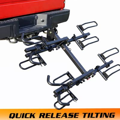 Image showing  RV Platform Hitch Mount 4-Bike Rack