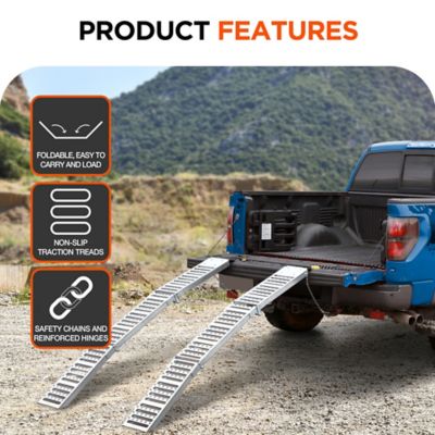 Image showing 6 th Rockland Steel Tri-Fold Ramp 1000 lb.