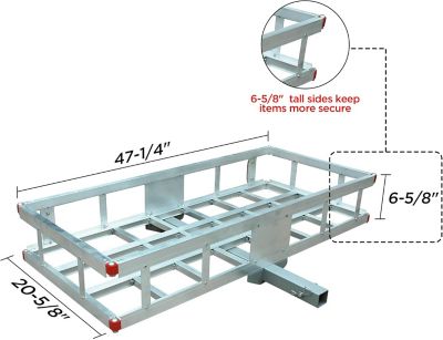 Image showing  500 lb. Aluminum Cargo Carrier
