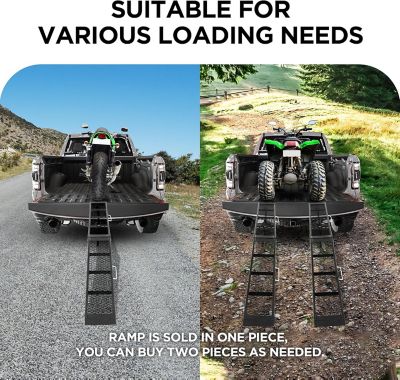 Image showing 5 th Rockland 80 in. Steel Mesh Ramp