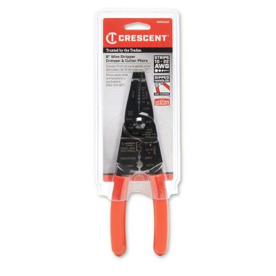 Image showing  8 in. Wire Stripper and Crimper