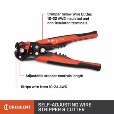 Image showing  8 in. Self-Adjusting Wire Stripper and Cutter