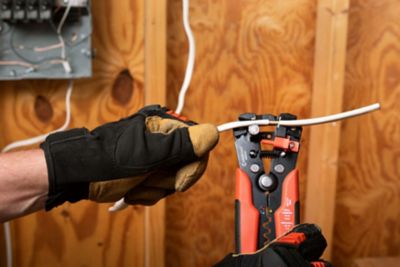 Image showing 6 th Crescent 8 in. Self-Adjusting Wire Stripper and Cutter