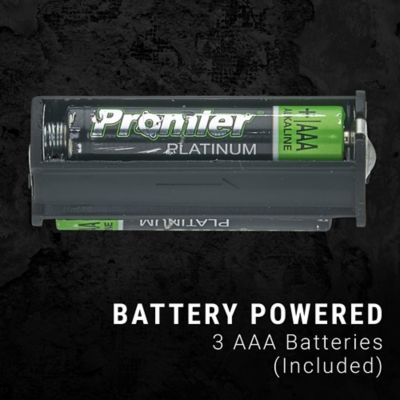 Image showing  Rubber Coated EDC Flashlight 3 pk.