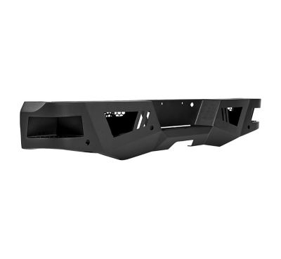 Image showing  Armour Heavy Duty Rear Bumper Matte Black fits 2006-2014 Ford F-150
