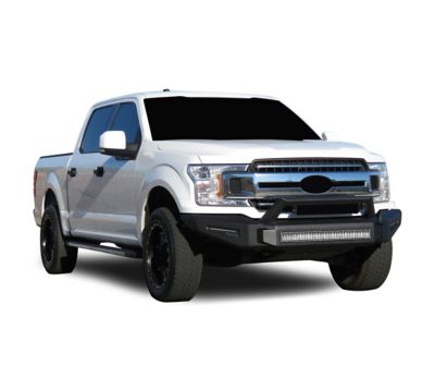 Image showing  Armour II Heavy Duty Modular Front Bumper Kit Modular Matte Black fits 2018-2020 Ford F-150