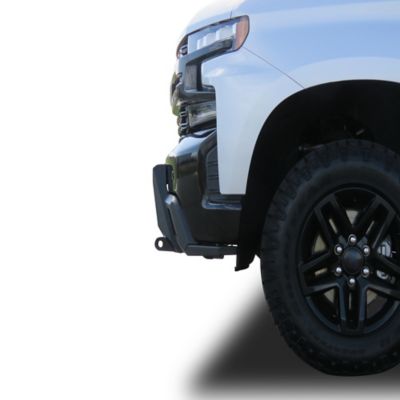 Black Horse Off Road Armour III Light Duty Front Bumper Textured Bk Fits 19-21 Silverado 1500 22 Chevy Silvrado 1500 LTD