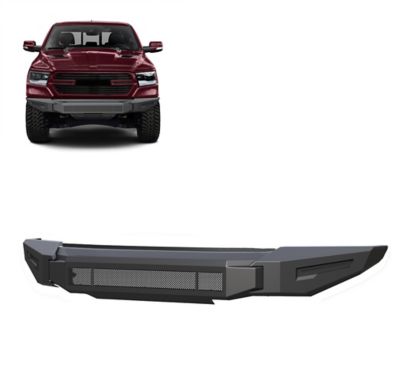 Image showing  Armour II Heavy Duty Modular Front Bumper-Bumper Only Matte Black fits 2019-2024 Ram 1500