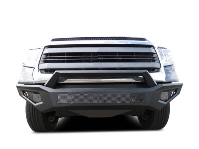 Image showing  Armour II Heavy Duty Front Bumper Armour II Front Bumper Matte Black fits 2014-2021 Toyota Tundra