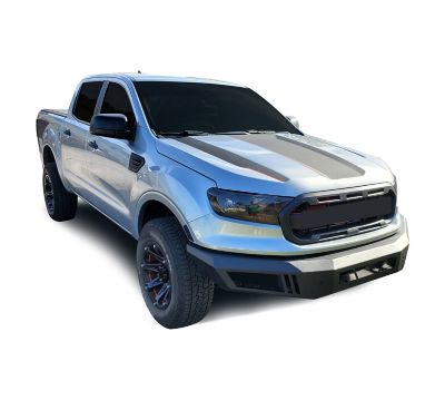 Image showing  Armour Heavy Duty Front Bumper Armour I Front Bumper Matte Black fits 2019-2023 Ford Ranger