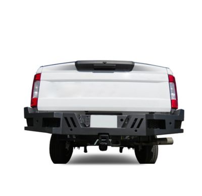 Image showing  Armour Super Heavy Duty Rear Bumper Matte Black fits 2017-2024 Ford F-250 Super Duty/F-350 Super Duty